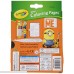 Crayola Despicable Me Mini Coloring Pages B06XJVDW82